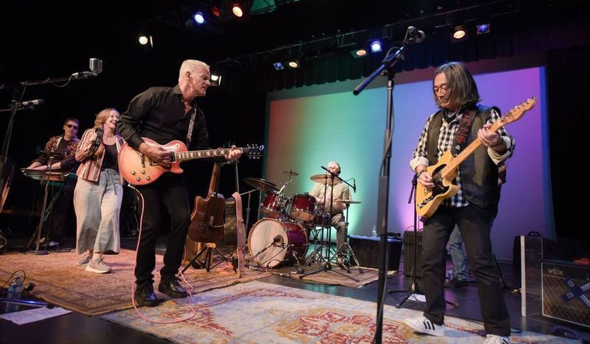 rockin out and watching the maestro do his thing